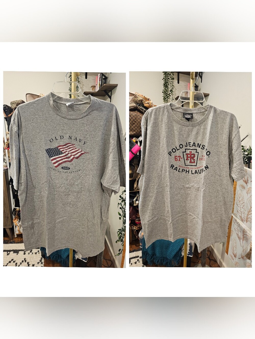 Vintage Old Navy & Polo Ralph Lauren Graphic Tees